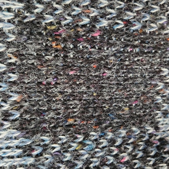 Plaid Crewneck Wool Blend Sweater Vintage - Picture 5 of 15